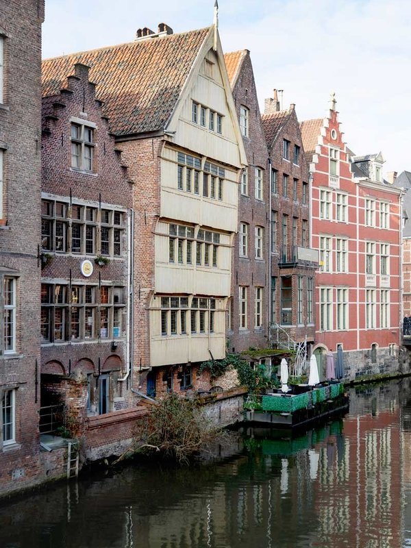 De laatste houten gevel van Gent